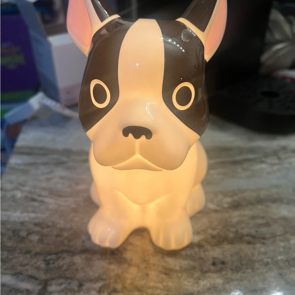 Other - Charming Bulldog Night Light - Brown and White